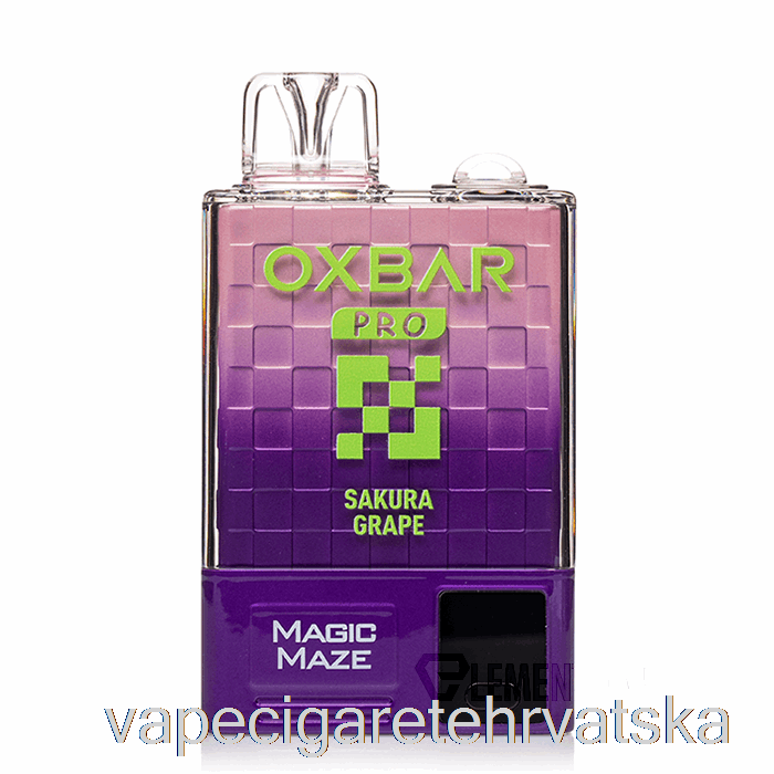 Vape Hrvatska Oxbar Magic Maze Pro 10000 Disposable Sakura Grape